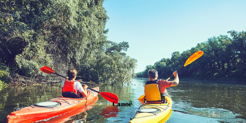 CanoÃ« dans les gorges de l'HÃ©rault