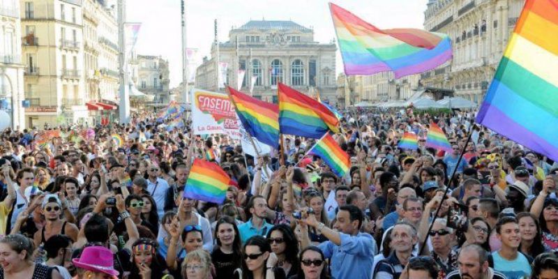 Gay Pride in Montpellier - Marche des fiertÃ©s