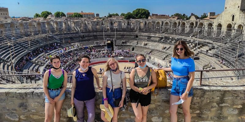 Excursion to Arles : the old Roman city full of History