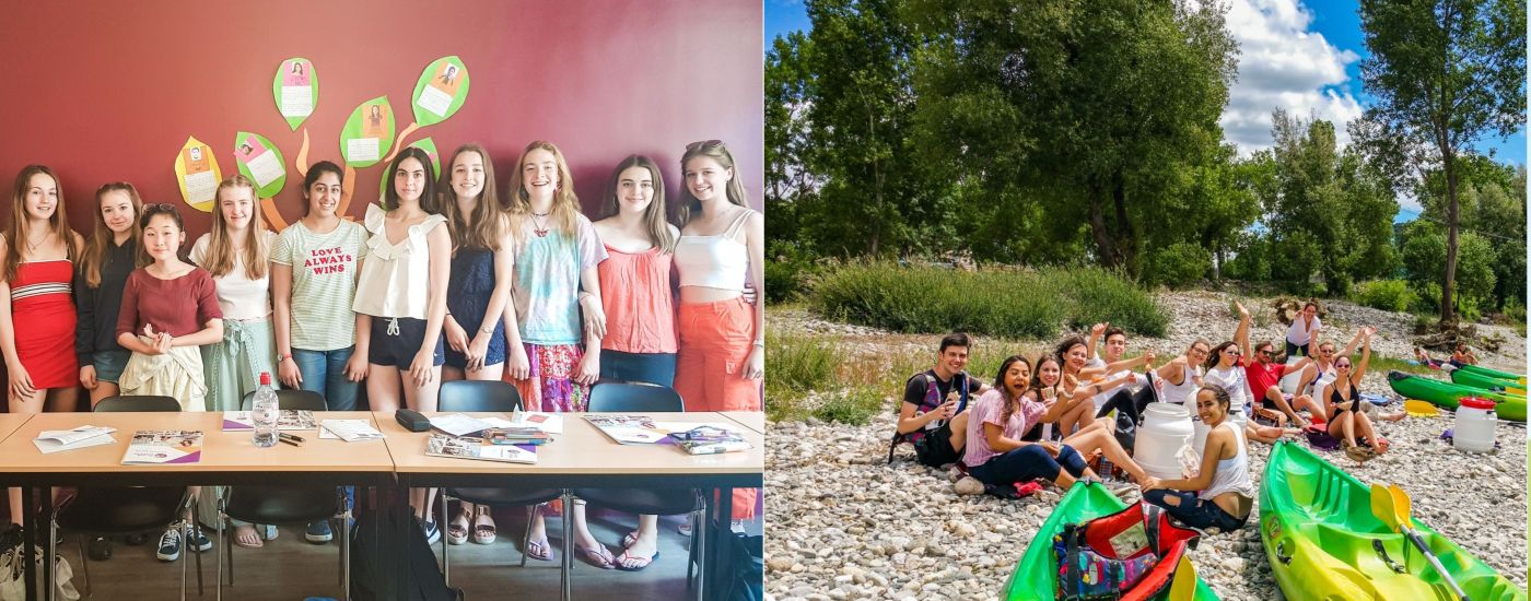 junior program French courses, activities, excursions to discover Montpellier and its region