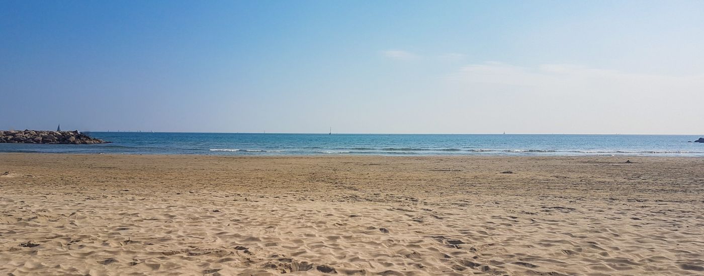 Carnon beach near Montpellier